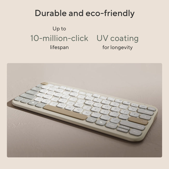 EAN 4711387539002 - ASUS KW100 KEYBOARD/BG/UI/80 teclado Universal Bluetooth Beige imagen 22