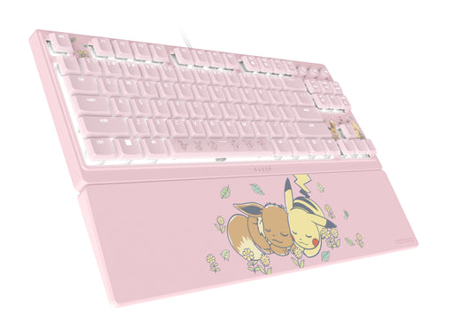 EAN 8887910074282 - Razer Ornata V3 Tenkeyless – Pikachu & Eevee Edition teclado Juego USB Rosa imagen 2
