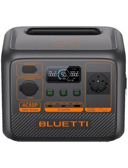 EAN 6970991296536 - Bluetti AC50P estación de energía portátil 6 Fosfato de hierro-litio (LiFePo4) 700 W 6,9 kg imagen 2