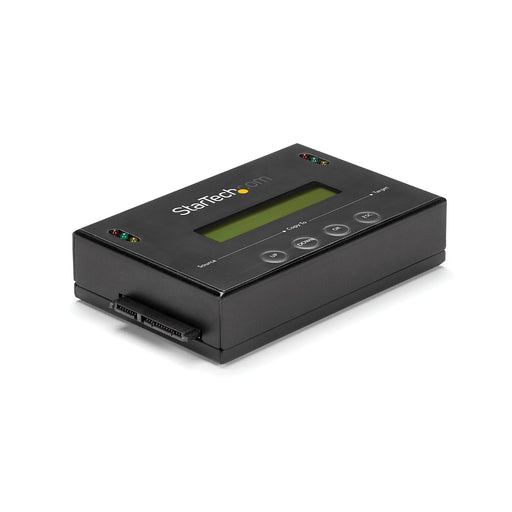 EAN 0065030852586 - StarTech.com SATDUP11 duplicador de datos y soporte Duplicador de HDD (discos duros) Negro 1 copias imagen 1
