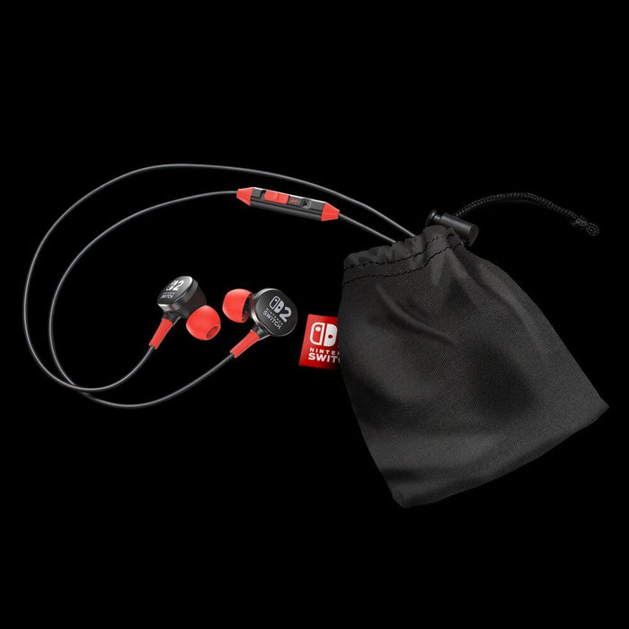 EAN 0617885154317 - PowerA Wired Earbuds for Nintendo Switch 2 Auriculares Alámbrico Dentro de oído Juego Negro, Rojo imagen 6