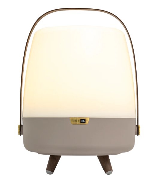 EAN 8720618824288 - Kooduu Lite-up Play 2.0 Altavoz monofónico portátil Beige, Blanco, Madera 10 W imagen 1