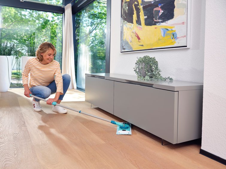 EAN 4006501521224 - Leifheit Clean Twist M Ergo Mop cover Azul imagen 6