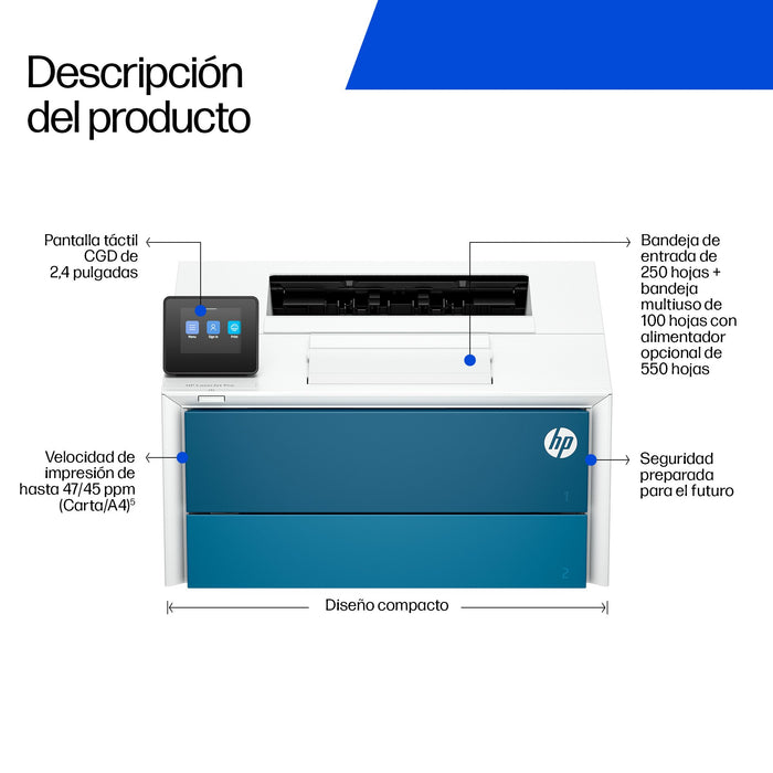 EAN 198990244891 - HP LaserJet Pro 4007dn 1200 x 1200 DPI A4 Wifi imagen 5