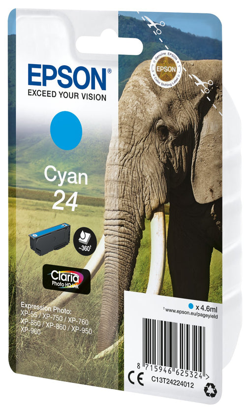 EAN 8715946626802 - Epson Elephant C13T24224022 cartucho de tinta 1 pieza(s) Original Rendimiento estándar imagen 1