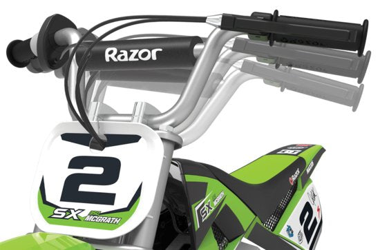 EAN 0845423020804 - Razor Dirt Rocket SX350 McGrath 1 Asiento(s) Negro, Verde, Gris, Blanco imagen 11