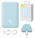 EAN 6932172626082 - Baseus PPCX110103 batería externa Polímero de litio 10000 mAh Cargador inalámbrico Azul imagen 10