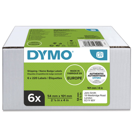 EAN 3026980930929 - DYMO LW - High Capacity Shipping Labels - 54 x 101 mm - 2093092 Blanco Etiqueta para impresora autoadhesi imagen 2