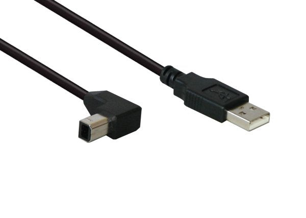 EAN 4014619772544 - Alcasa USB Type A - USB Type B, m-m, 1m cable USB USB 2.0 USB A USB B Negro, Metálico imagen 1