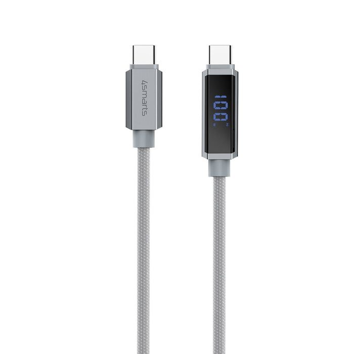 EAN 4252011911219 - 4smarts 541439 cable USB 1,5 m USB C Gris imagen 2