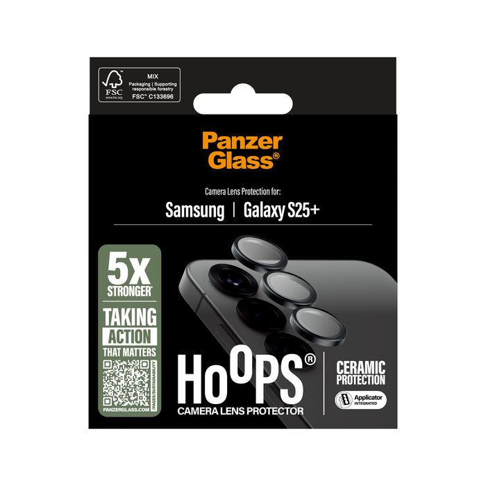 EAN 5715685017094 - PanzerGlass ® Hoops® Ceramic Camera Lens Protector Samsung Galaxy S25+ Protector de pantalla 1 pieza(s) imagen 3