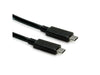 EAN 7630049629141 - ROLINE 11.02.9056 cable USB USB 3.2 Gen 2 (3.1 Gen 2) 0,5 m USB C 10 Gbit/s 100 W Negro imagen 3