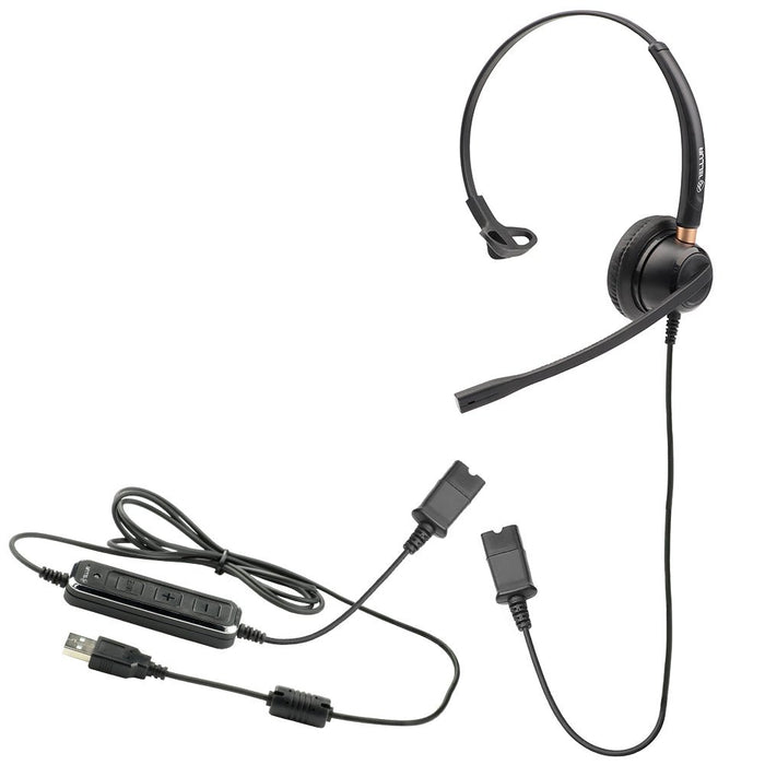 EAN 5949120003230 - Tellur Voice 510N Auriculares Alámbrico Diadema USB tipo A Negro imagen 4