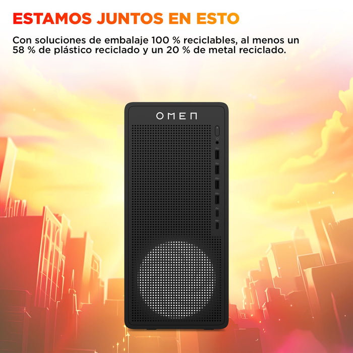 EAN 0199764264398 - HP OMEN 16L Gaming Desktop PC TG03-0087ns PC AMD Ryzen™ 7 8700F 32 GB DDR5-SDRAM 1 TB SSD NVIDIA GeForce  imagen 9