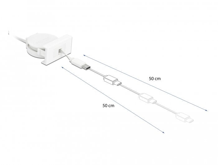 EAN 4043619813186 - DeLOCK 81318 cable USB 0,62 m USB A USB C imagen 2