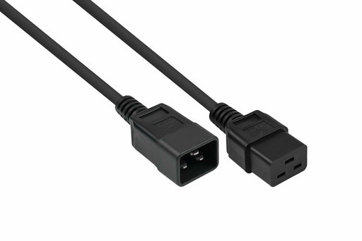 EAN 4066857000378 - Kabelmeister SK2090-S010 cable de transmisión Negro 1 m IEC C20 IEC C19 imagen 1