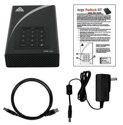 EAN 708326913997 - Apricorn Aegis Padlock DT disco duro externo 6 TB USB tipo A 3.2 Gen 1 (3.1 Gen 1) Negro imagen 5