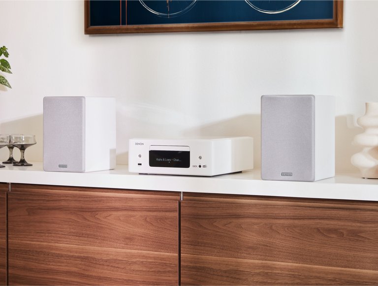 EAN 4951035908006 - Denon CEOL N12DAB Minicadena de música para uso doméstico 65 W Blanco imagen 7