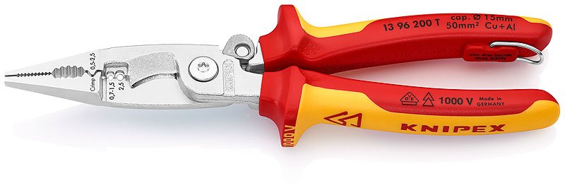EAN 4003773081425 - Knipex 13 96 200 T alicate imagen 1