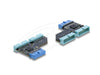 EAN 4043619673414 - DeLOCK 67341 cambiador de género para cable USB 5 Gbps 20 pin header 2x USB 5 Gbps 20 pin header Negro, A imagen 2