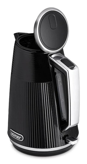 EAN 5908269371037 - Zelmer ZCK7656 Elegant Line k tetera eléctrica 1,7 L 2200 W Negro, Plata imagen 3
