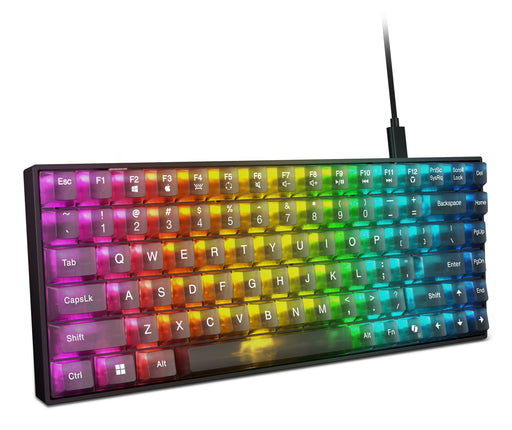 EAN 0195892102496 - Lenovo Legion K510 Mini Pro teclado Juego USB Inglés de EE. UU. Negro, Transparente imagen 2