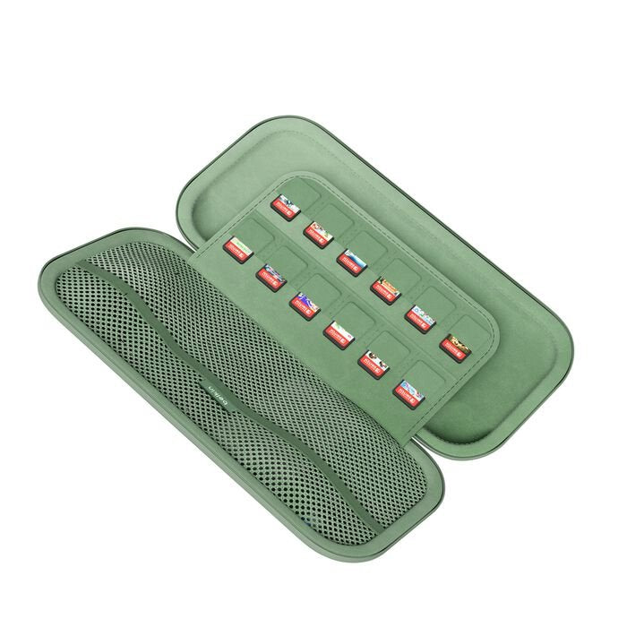 EAN 745883925582 - Belkin ENA002HQSE funda para consola portátil Funda de protección Nintendo Poliéster, Terciopelo Verde imagen 5