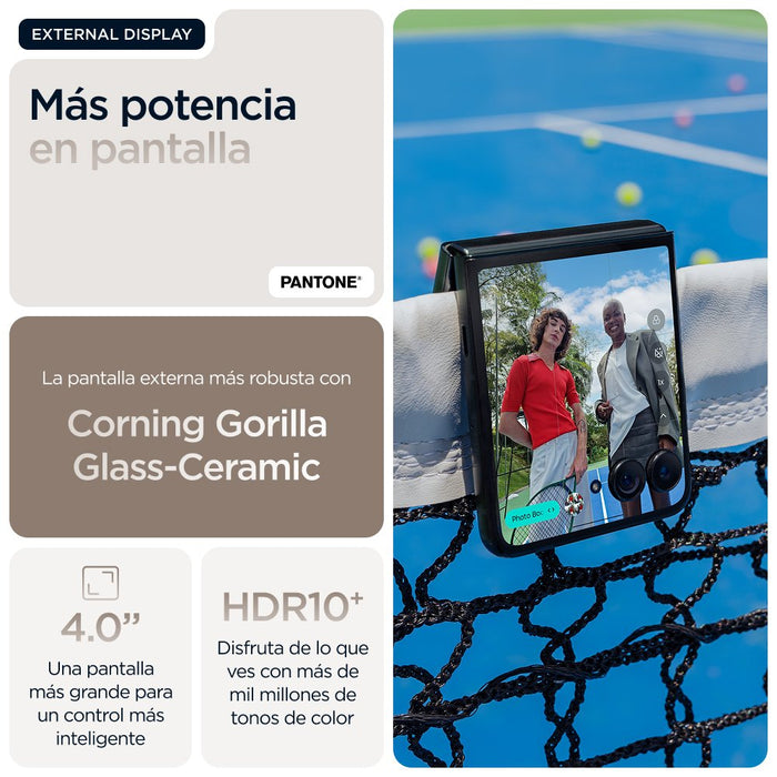 EAN 840023293238 - Motorola razr 60 ultra 17,7 cm (6.96") SIM doble Android 15 5G USB Tipo C 16 GB 512 GB 4700 mAh Madera imagen 31