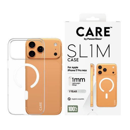 EAN 5715685035371 - PanzerGlass CARE™ by ® SL1M Case Transparent w. MagSafe iPhone 17 Pro Max funda para teléfono móvil Trans imagen 2