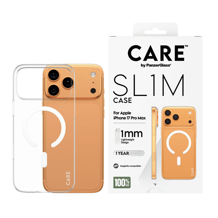 EAN 5715685035371 - PanzerGlass CARE™ by ® SL1M Case Transparent w. MagSafe iPhone 17 Pro Max funda para teléfono móvil Trans imagen 2