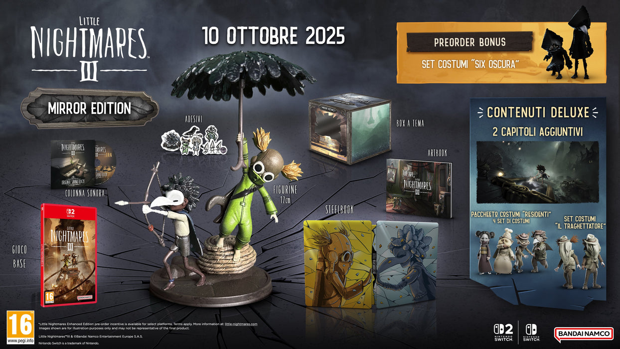 EAN 3391892037838 - BANDAI NAMCO Entertainment Little Nightmares III Mirror Edition NSW2 Nintendo Switch 2 imagen 3
