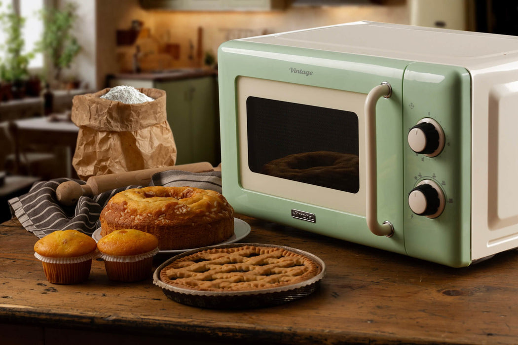 EAN 8003705124004 - Ariete Vintage Line 3960/04 Verde Solo microondas Encimera 20 L 800 W imagen 5
