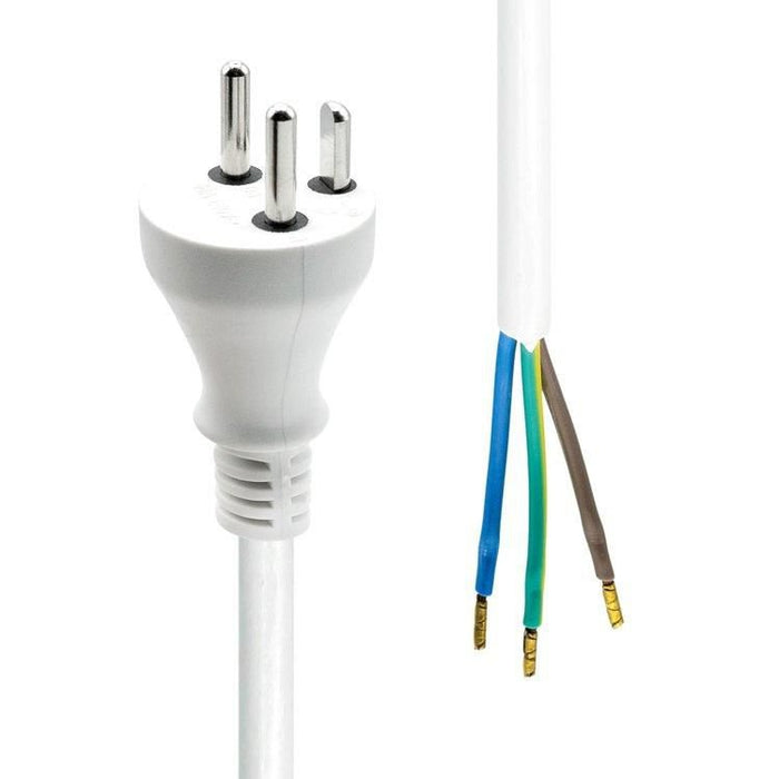 EAN 5715063154878 - Microconnect MC-PE007DKW-OE cable de transmisión Blanco 7 m Enchufe tipo K imagen 1