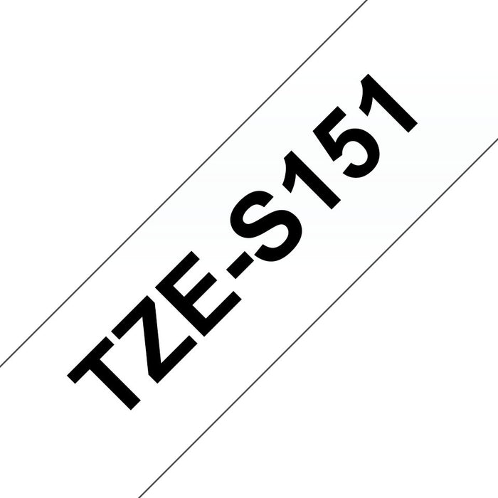 EAN 0012502626244 - Brother TZE-S151 cinta para impresora de etiquetas TZ imagen 1