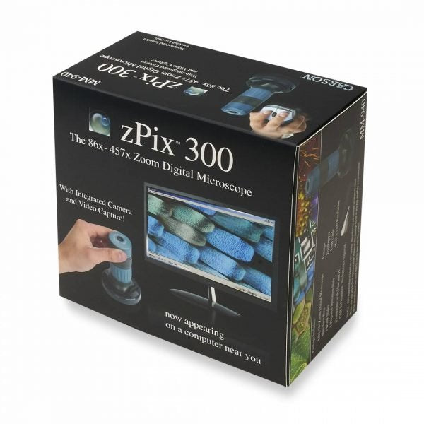 EAN 0750668011442 - Carson zPix 300 457x Microscopio digital imagen 2