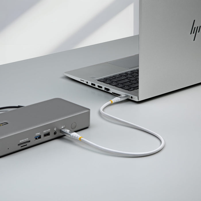 EAN 65030921541 - StarTech.com CC1M80GUSB4CABLEW cable USB USB4 Gen 4x2 USB C imagen 6