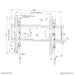 EAN 8717371443665 - Neomounts WL35-750BL16 soporte para TV 2,18 m (86") Negro imagen 20