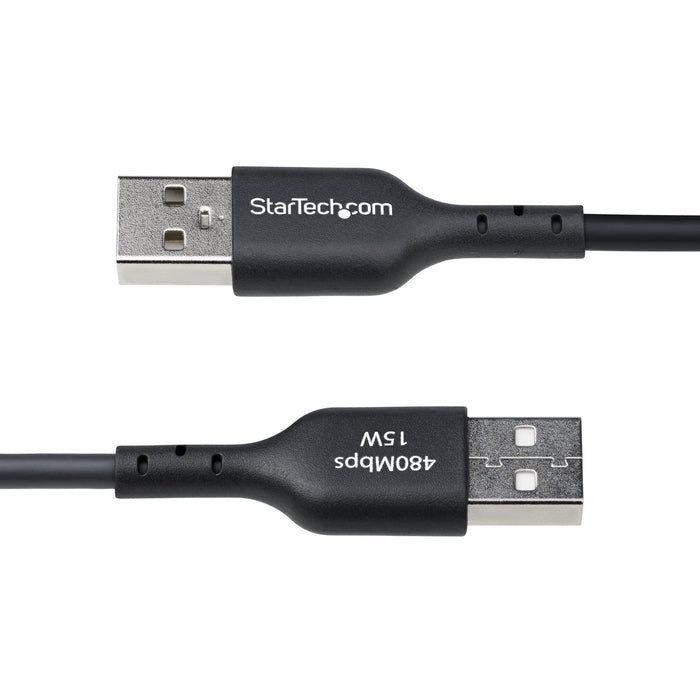 EAN 65030922449 - StarTech.com USB2AC30CMBK cable USB USB 2.0 0,3 m USB A USB C Negro imagen 4