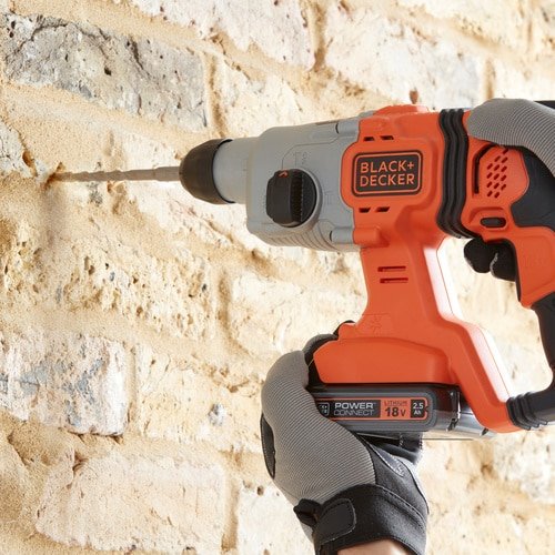 EAN 5035048726822 - Black & Decker BCD900E2K-QW taladro 1880 RPM SDS Plus imagen 7