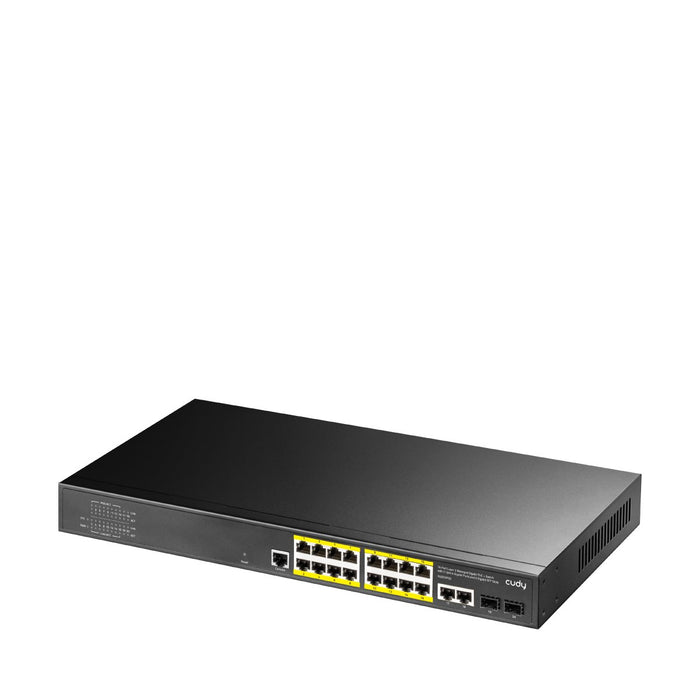 EAN 6971690790394 - Cudy 16-Port Gigabit Managed PoE+ Switch with 2 Uplink GbE Ports and 2 SFP, GS2018PS2 1.0 Gestionado L2/L imagen 2
