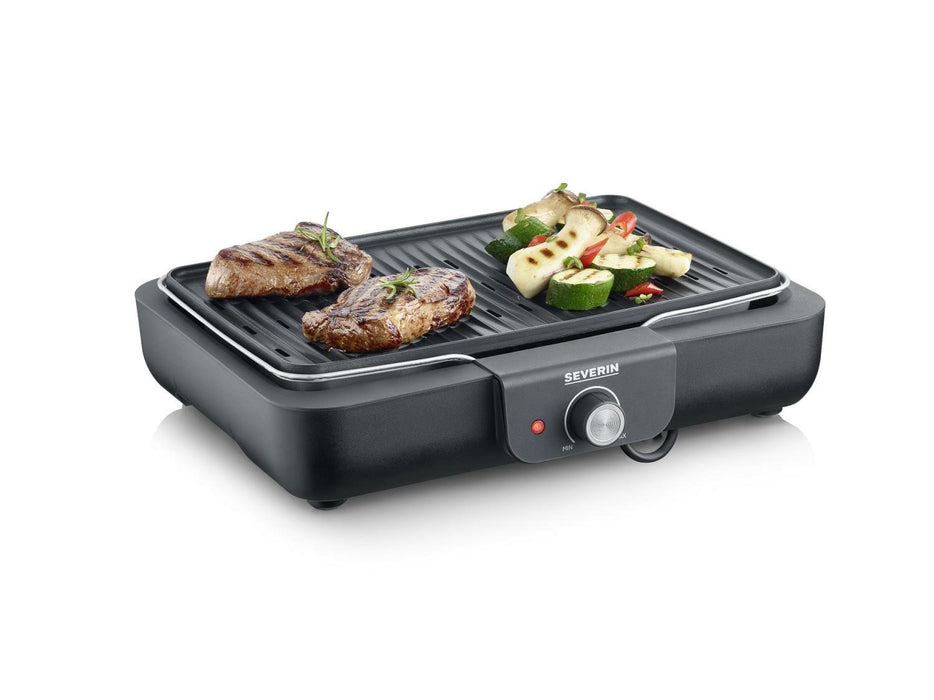 EAN 4008146043666 - Severin PG 8556 barbacoa y parrilla al aire libre Mesa Eléctrico Negro, Acero inoxidable 2300 W imagen 6