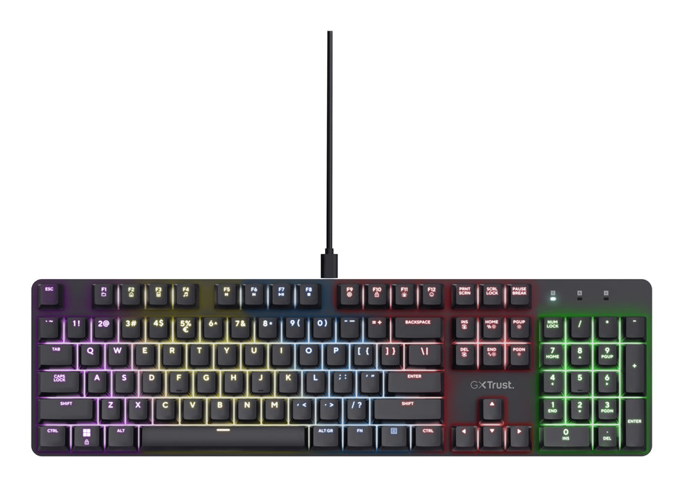EAN 8713439256864 - Trust GXT 871 Zora teclado Juego USB QWERTY Portugués Negro imagen 4