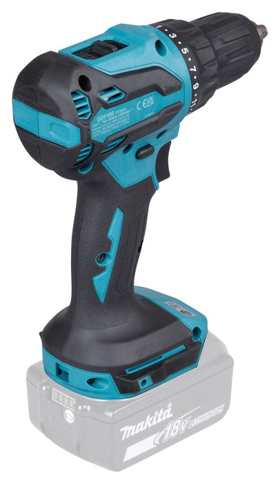 EAN 197050009845 - Makita DDF490Z taladro 1900 RPM Sin llave 1,7 kg Azul, Negro imagen 5
