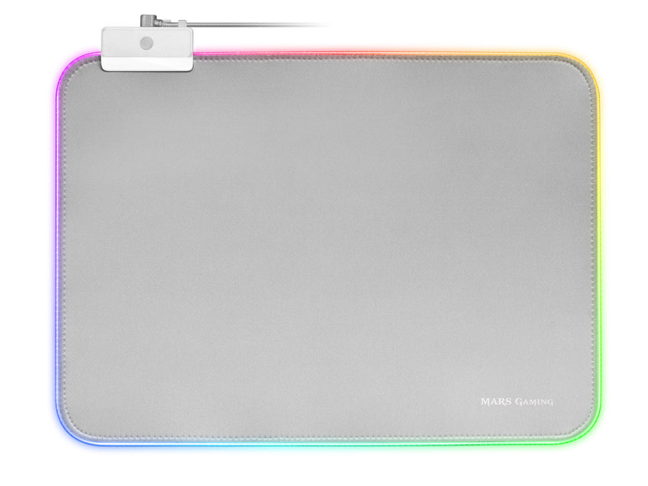 EAN 4710562759099 - Mars Gaming MMPRGBLS alfombrilla para ratón Alfombrilla de ratón para juegos Plata, Blanco imagen 2