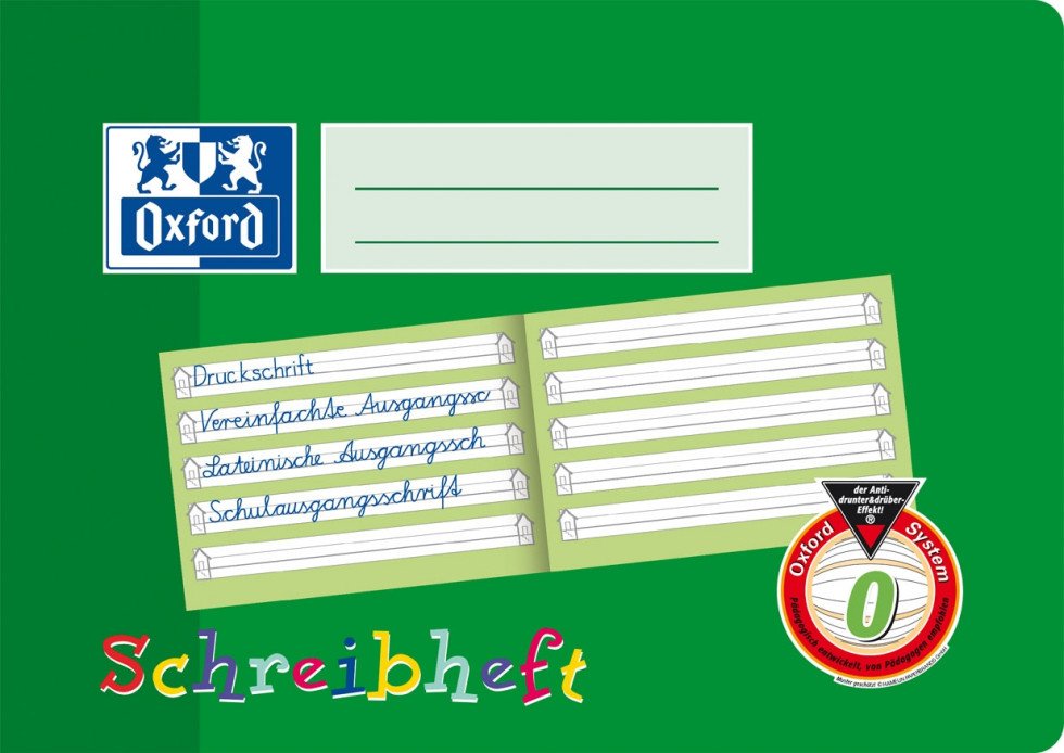 EAN 4006144582101 - Oxford 100050100 cuaderno y block A5 16 hojas Verde imagen 1