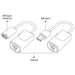 EAN 8051128103199 - Techly IUSB-EXTENDTY2 cambiador de género para cable RJ-45 USB 2.0 Type-A Negro imagen 4