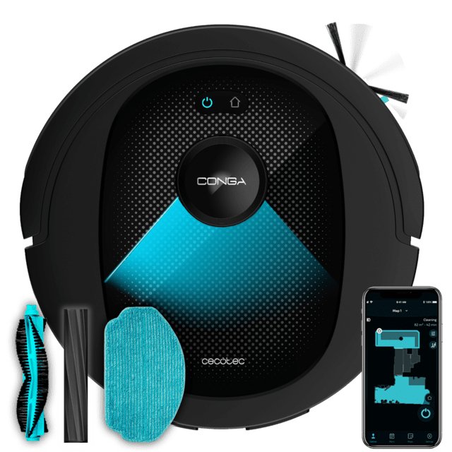 EAN 8435771901089 - Cecotec A01_EU01_100081 aspiradora robotizada Negro imagen 4