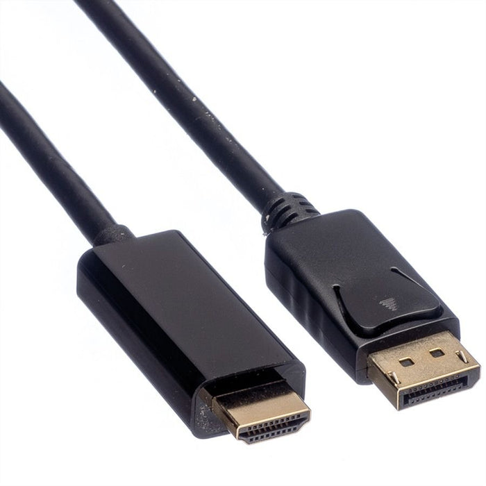 EAN 7611990149940 - ROLINE 11.04.5788 adaptador de cable de vídeo 5 m DisplayPort Negro imagen 3