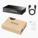 EAN 6971690791704 - Cudy GS1005PTS1 switch Gigabit Ethernet (10/100/1000) Energía sobre Ethernet (PoE) Negro imagen 3