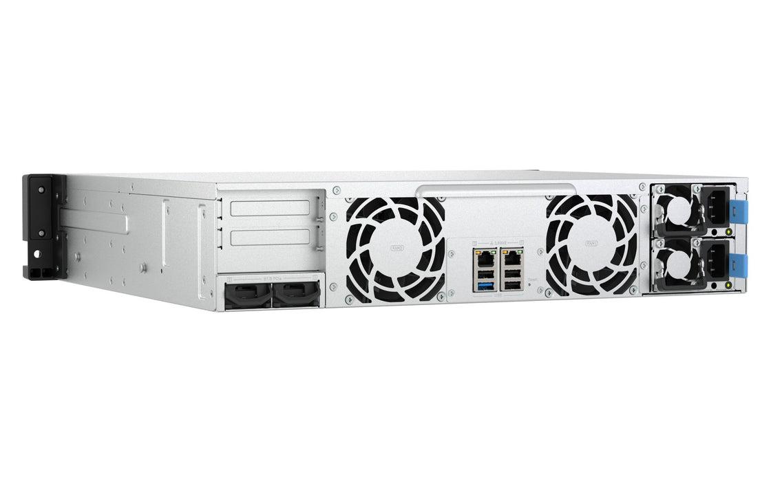 EAN 4711103092033 - QNAP TS-H1465U-RP Servidor de almacenamiento Bastidor (2U) 8 GB DDR5 0 TB QNAP QTS Negro imagen 3